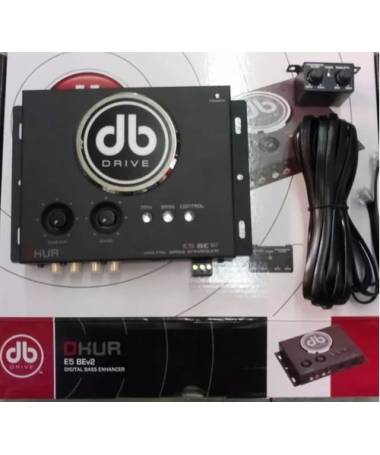 Epicentro Restaurador de Bajos DB Drive E5 BEv2 13.5 Volts con Filtro Subsónico Okur Series